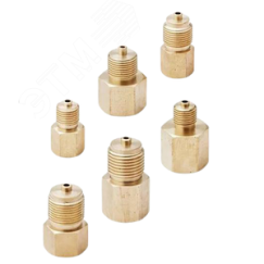 Переходник внутр. М12x1,5 - наруж. М20x1,5, латунь РОСМА 00000024808