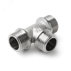 Тройник латунный резьбовой, Н 1/2 PRO AQUA 03-m15-m15-m15x