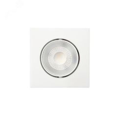 Светильник светодиодный ДВО-411 1x8W 4000K 55° белый карданный IP40  JazzWay JazzWay 5048331
