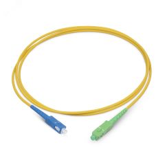 Шнур оптический simplex 5м SC/APC-SC/UPC 9/125 sm LSZH Cabeus FOP(s)-9-SC/APC-SC/UPC-5m