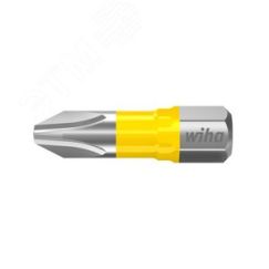 Бита PH1 х25мм Impact(ударная) Y-Bit(lWOOD) 7011Y Wiha 41585