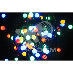 Электрогирлянда Жемчужные шарики  48LED синяя JazzWay 4610003324964