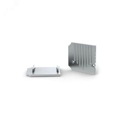 Заглушка ALU-BASE-PW35S правая (металл) Arlight 015456