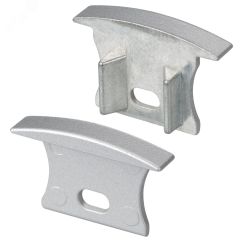 Заглушка ALU-SLIM-H15-F с отверстием (ARL, Металл) Arlight 018253