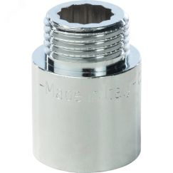 Удлинитель НВ 1/2'x25 мм, хромированный STOUT SFT-0002-001225