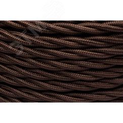 Ретро провод 3х2.5 коричневый(50м) Бирони B1-435-072-50