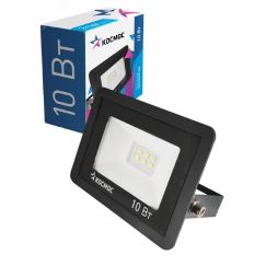 Прожектор светодиодный ДО-10Вт 6500К 800Лм IP65 КОСМОС K_PR5_LED_10