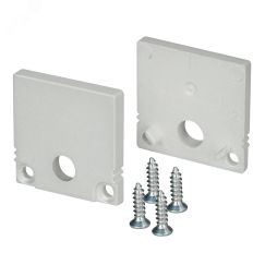 Заглушка SL-SLIM20-H20 с отверстием (ARL, Пластик) Arlight 024494