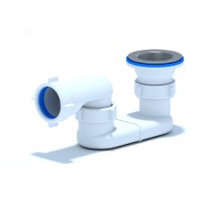 Сифон для душевого поддона АНИ 1 1/2' x 40 плоский АНИ пласт E010