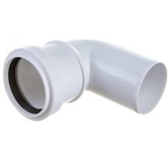 Отвод для бесшумной канализации 58x87.5 (50х87.5) град. PRO AQUA STPL1005887