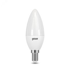 Лампа светодиодная LED 9.5 Вт 890 лм 3000К AC150-265В E14 свеча теплая Black Gauss 103101110