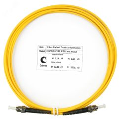 Шнур оптический simplex 3м ST-ST 9/125 sm LSZH Cabeus FOP(s)-9-ST-ST-3m