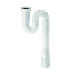 Сифон гофрированный для мойки без выпуска 1'1/2 х 40/50 мм L1200 мм WIRQUIN 30717995