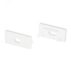 Заглушка SL-SLIM-H7 WHITE с отверстием (пластик) Arlight 037533