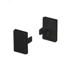 Заглушка SL-MINI-8-H12 BLACK глухая (пластик) Arlight 037505