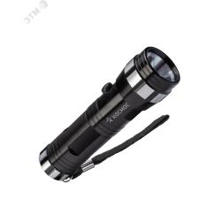 Фонарь ручной 1Вт LED/3xAAА/корпус алюминий/ремешок ручной, КОСМОС КОСМОС KOS108B