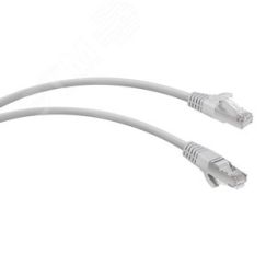 Патч-корд F/UTP категория 5е 2xRJ45 экранированный серый LSZH 2м WRline WRline WR-PC-RJ45-FTP-5E-2-GY