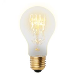 Лампа накаливания декоративная ЛОН 60 вт 300 Лм Е27 VintageL-V-A60-60/GOLDEN/E27 SW01 Uniel UL-00000476