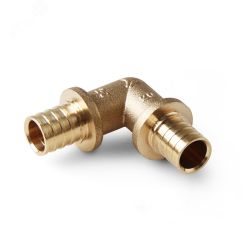 Угольник 16 аксиальный, латунный PRO AQUA AX3009016