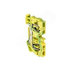 Колодка клеммная самозажимная JXB-ST-6 земля PROxima EKF plc-jxb-st-6-pen