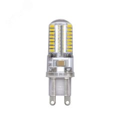 Лампы светодиодные, LED 5w G9 320Лм теплый свет, 320Lm 175-240V блистер, 2 шт. Jazzway JazzWay 1036667B