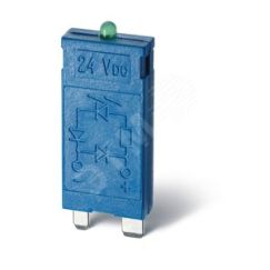 Модуль индикации, красный LED, 6...24В AC/DC FINDER 99.01.0.024.50
