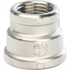 Муфта ВВ 3/4'х1/2' переходная, никелированная STOUT SFT-0006-003412