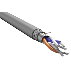 ITK Кабель интерфейсный RS-485 2х2х0,78 нг(А)-LS серый (200м)