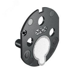 Ключ для розеток с кодом типа STD поликарбонат    черный OBO Bettermann CST-STD K