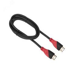 Кабель HDMI - HDMI с фильтрами, 1 метр (GOLD) (PVC пакет), 17-6202, REXANT 17-6202