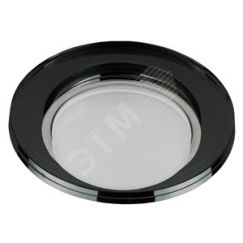 Светильник под лампу Gx53, 220V,13W, черный DK80 BK ЭРА Б0019577