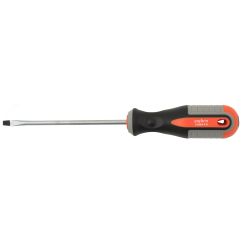 Отвертка стержневая шлицевая ROUND GRIP, SL4x100 мм Ombra 750410