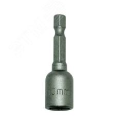 Ключ-насадка магнитная 10x48мм 5 шт уп Росомаха 371048
