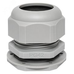 Сальник PG42 IP54 (1 шт) d отв. 53 мм / d провод. 32-38 мм PROxima EKF plc-pg-42-1-r