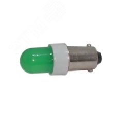 Лампа СКЛ8А-Л-1-3 зел. Каскад-Электро УТ000184