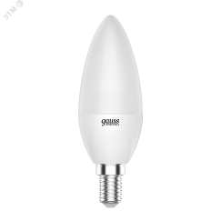 Лампа светодиодная LED 10 Вт 730 лм 4100К AC180-240В E14 свеча нейтральный  Elementary Gauss Gauss 33120