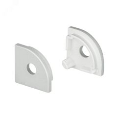 Заглушка SL-KANT-H16 ROUND с отверстием (ARL, Пластик) Arlight 024483