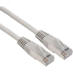 Патч-корд FTP категория 6 LSZH, длина 2 метра, экранированный, серый, REXANT 18-8105-1