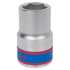 Головка торцевая стандартная шестигранная 1/2', 14 мм King Tony 433514M