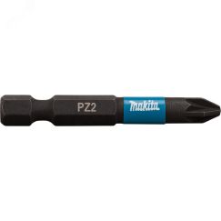Насадка бита Impact Black PZ2, 50 мм, Е-form (MZ), 2 шт. Makita B-63753