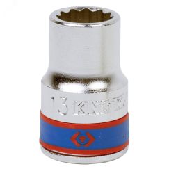 Головка торцевая стандартная двенадцатигранная 1/2', 13 мм King Tony 433013M