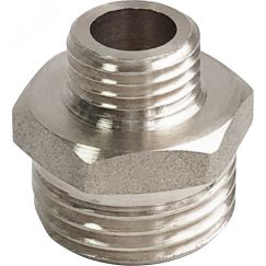 Ниппель переходной с никелевым покрытием НР 1 1/4'- НР 1/2' VALFEX VF.580.N.114.012