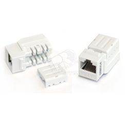 Вставка Keystone Jack RJ-45(8P8C) категория 5e 10 IDC заделка с помощью NE-TOOL красная Hyperline 212409