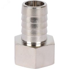 Штуцер ВР никелированный 1/2'x16 STOUT SFT-0066-001216