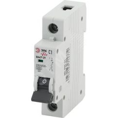 Выключатель автоматический PRO NO-900-05 ВА47-29 1P 3А кривая C 4,5кА ЭРА ЭРА Б0031739
