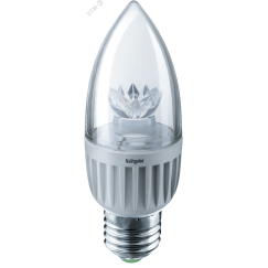 Лампа светодиодная 7вт NLL-C37-7-230-2.7K-E27-CL Navigator Group 71849