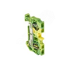 Колодка клеммная самозажимная JXB-ST-4 земля PROxima EKF plc-jxb-st-4-pen