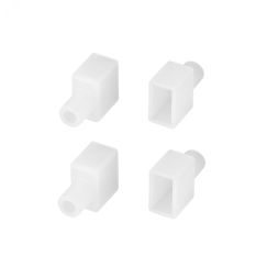 Заглушка WPH-FLEX-0612-SIDE WHITE с отверстием (, Силикон) Arlight 040834