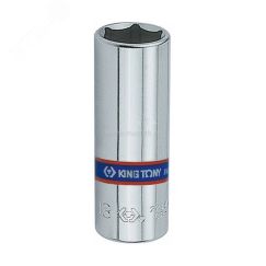 Головка торцевая глубокая шестигранная 1/4', 9 мм King Tony 223509M