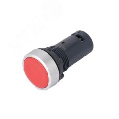 Кнопка SB7 моноблочная 22 мм красная с возвратом, металл, 1НЗ, IP65 SE (Systeme) SB7EA42